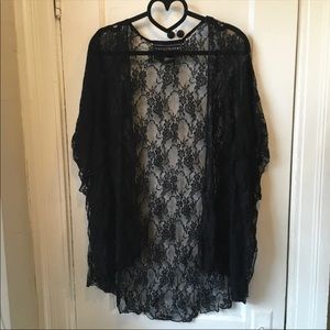 *FREE WITH ANY PURCHASE Black Lace Overlay
